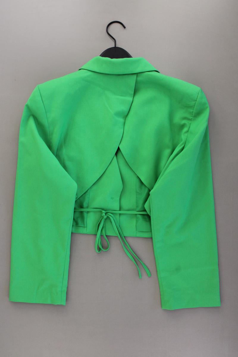 H&M Divided Kurzblazer Gr. XL neu mit Etikett grün aus Polyester