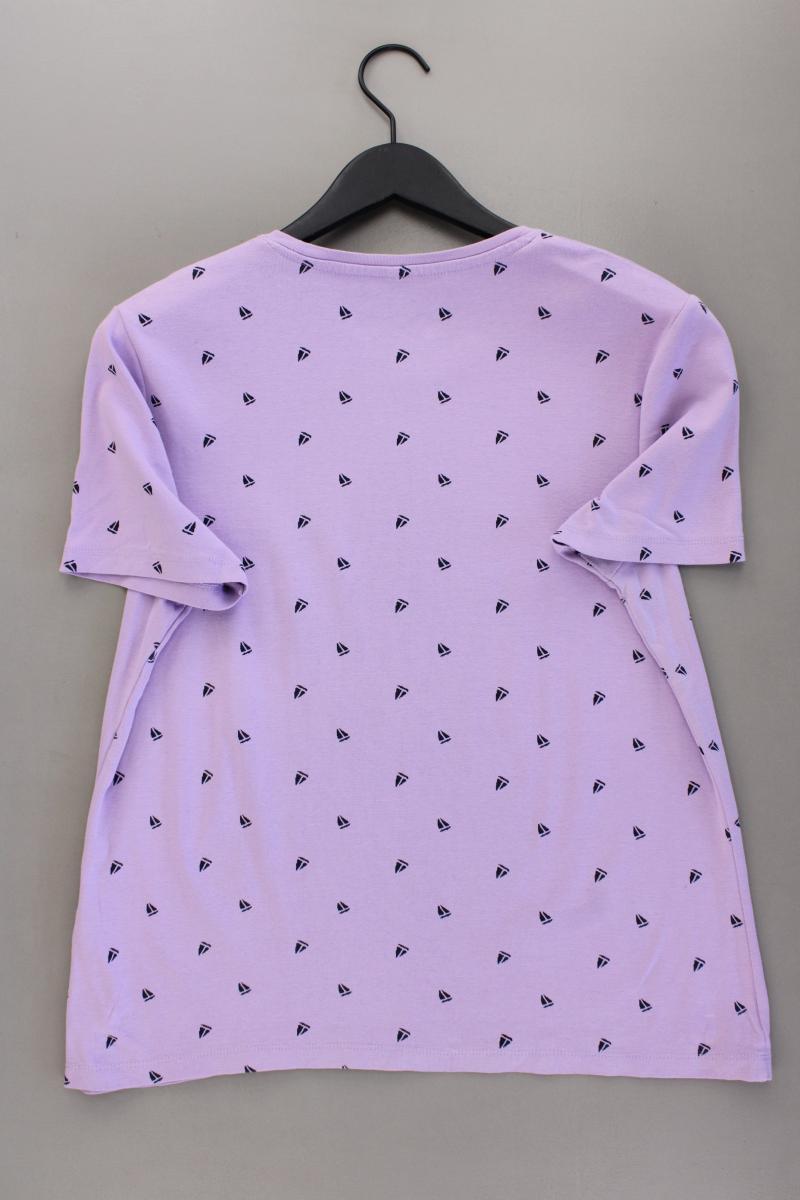 Bexley's Shirt Gr. L Kurzarm lila aus Baumwolle