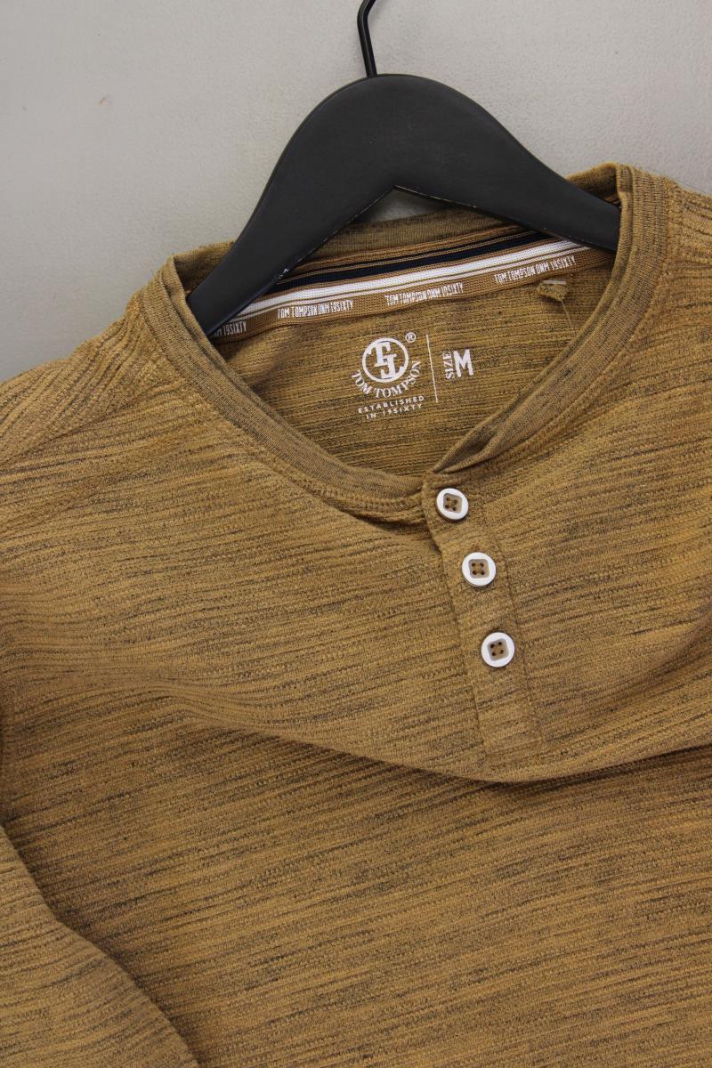 Tom Tompson Langarmshirt für Herren Gr. M braun