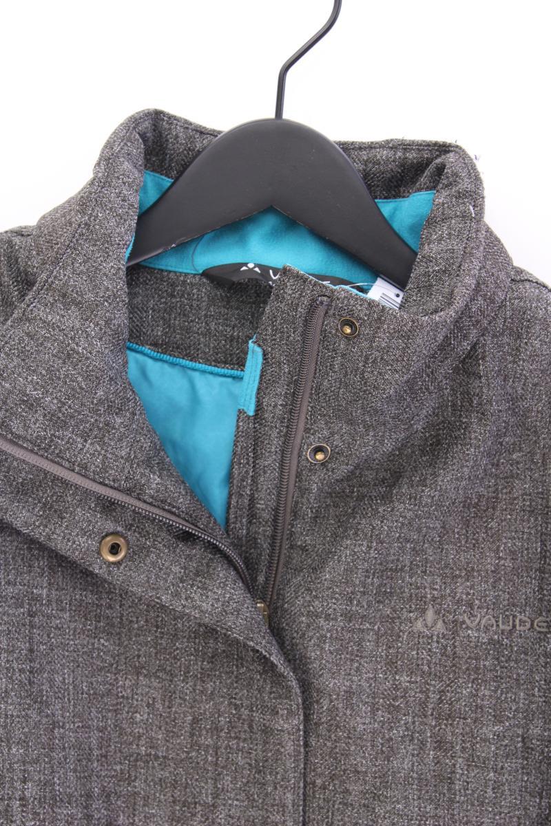 Vaude Winterjacke Gr. 44 grau aus Polyester