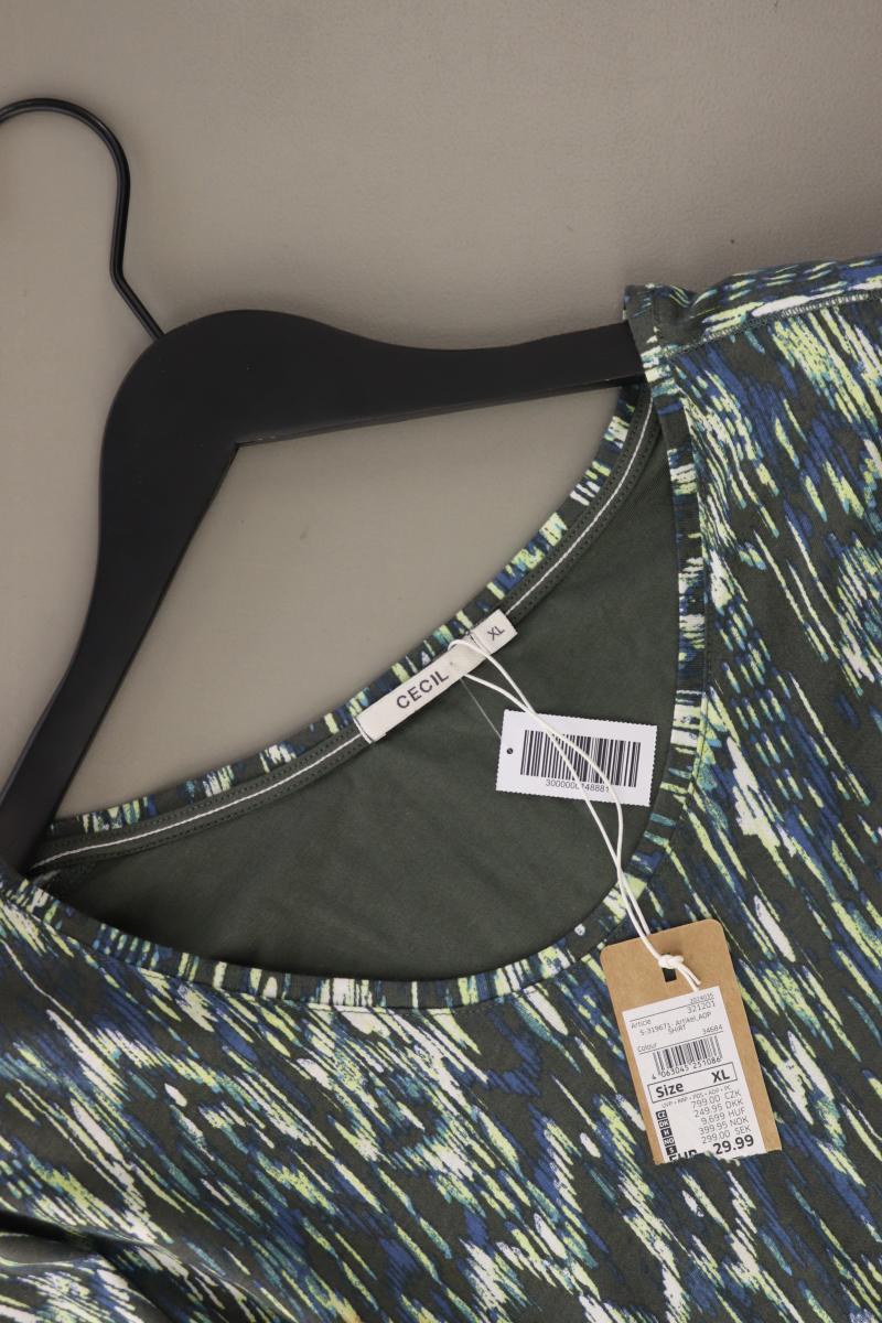 Cecil Printshirt Gr. XL neu mit Etikett Neupreis: 29,99€! Kurzarm grün