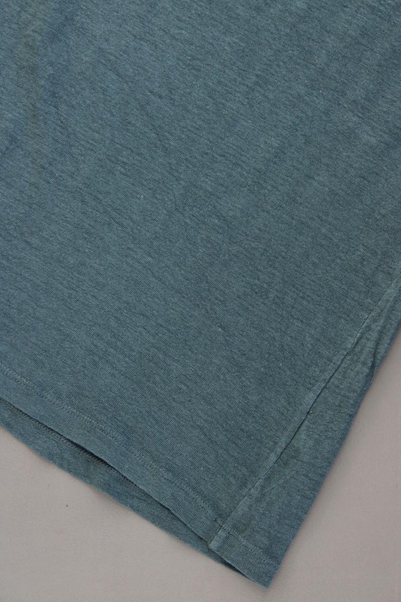 Le Bienveillant Leinenshirt Gr. S Kurzarm blau