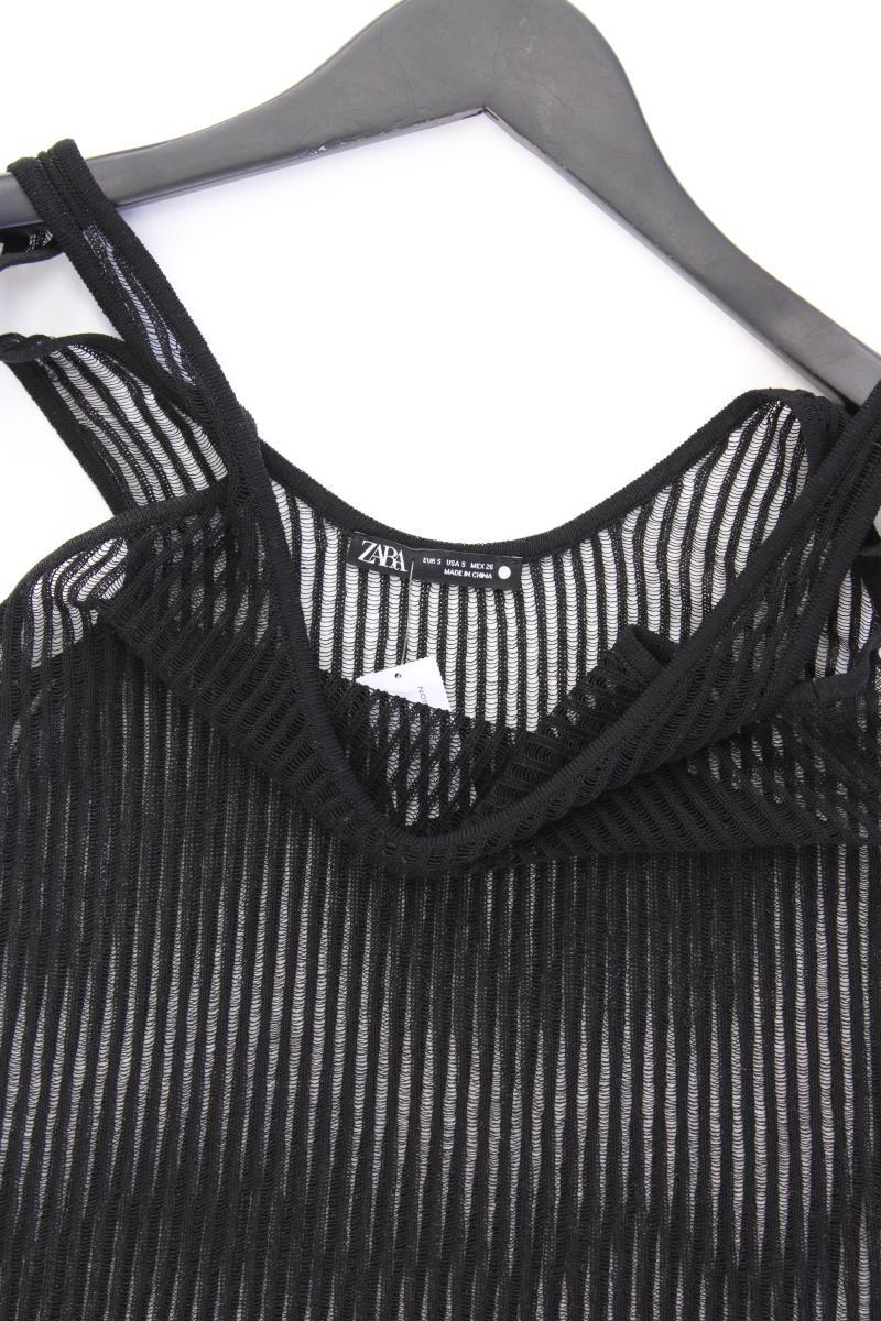 Zara Trägertop Gr. S schwarz
