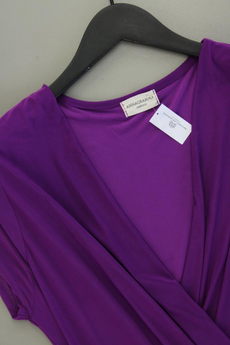 Annagramma Mallorca Kleid Gr. M Kurzarm lila aus Polyester