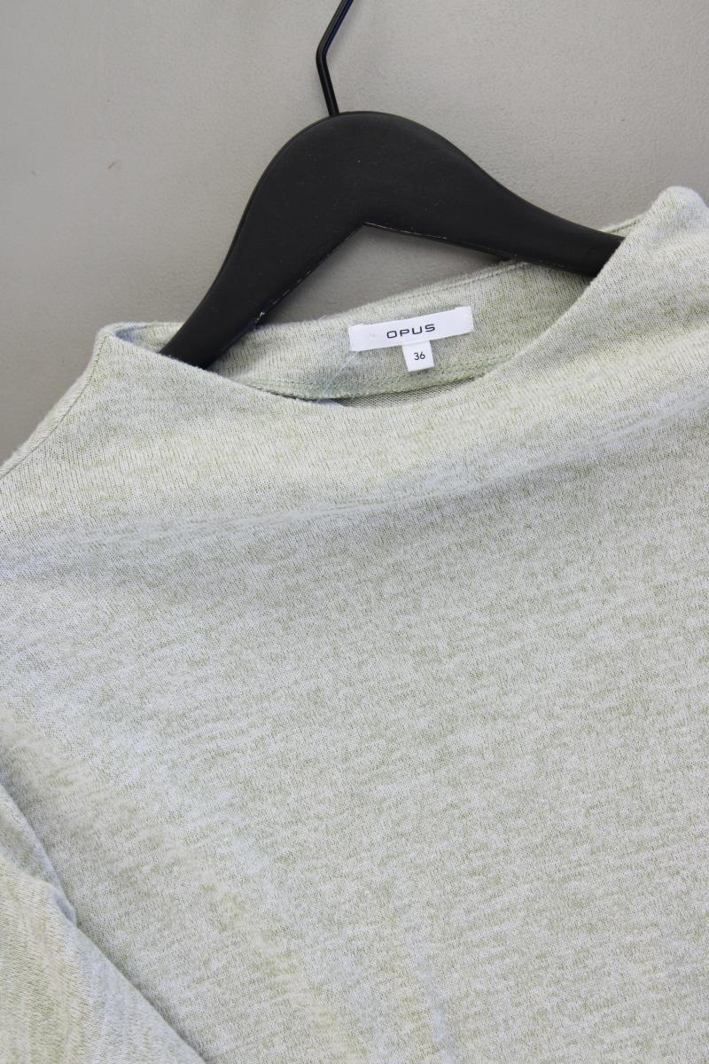 Opus Pullover Modell Shamina Soft Gr. 36 grün aus Polyester
