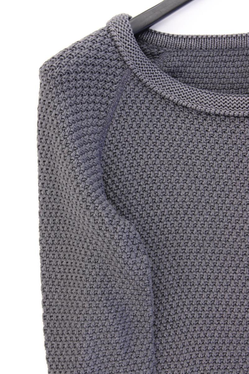 Marc Cain Feinstrickpullover Gr. 36 grau aus Baumwolle