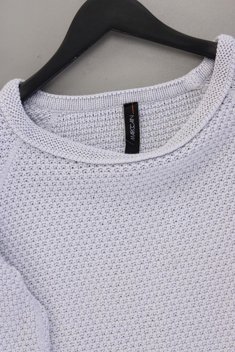 Marc Cain Feinstrickpullover Gr. 36 grau aus Baumwolle
