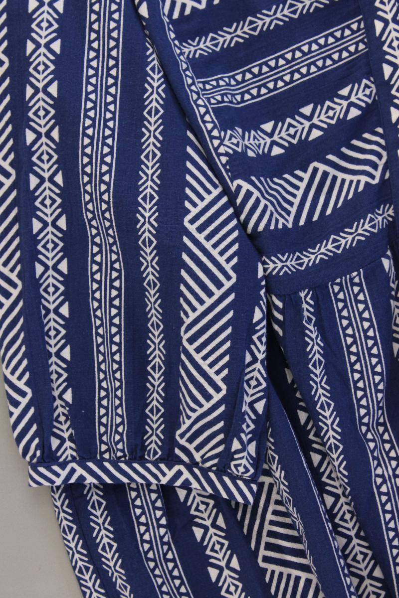 Zizzi Midikleid Gr. 48 3/4 Ärmel blau