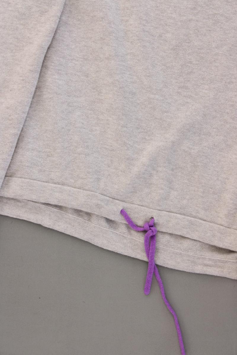 Oui Hoodie Gr. 34 grau aus Baumwolle