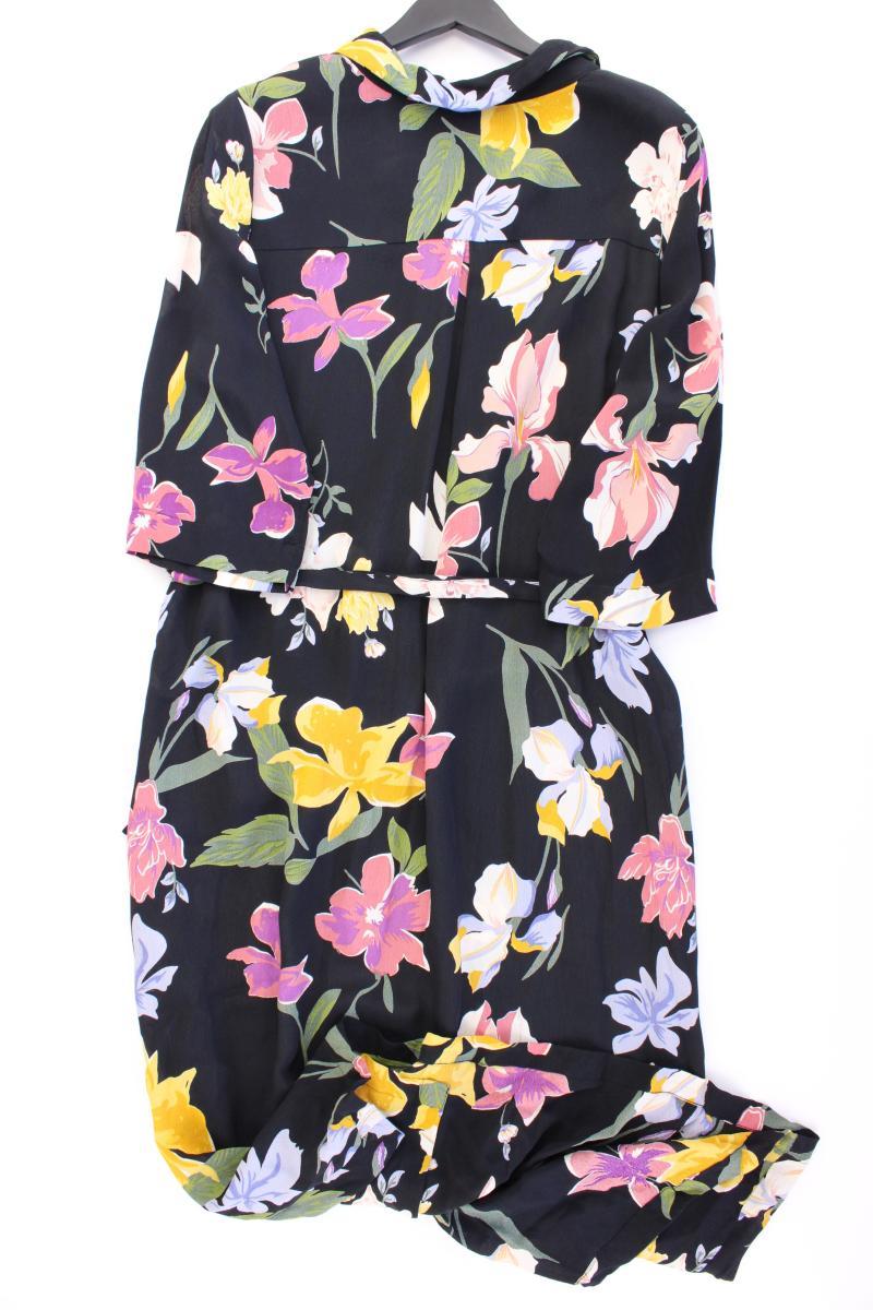 Zizzi Maxikleid Gr. 46/48 mit Blumenmuster neuwertig mit Gürtel 3/4 Ärmel