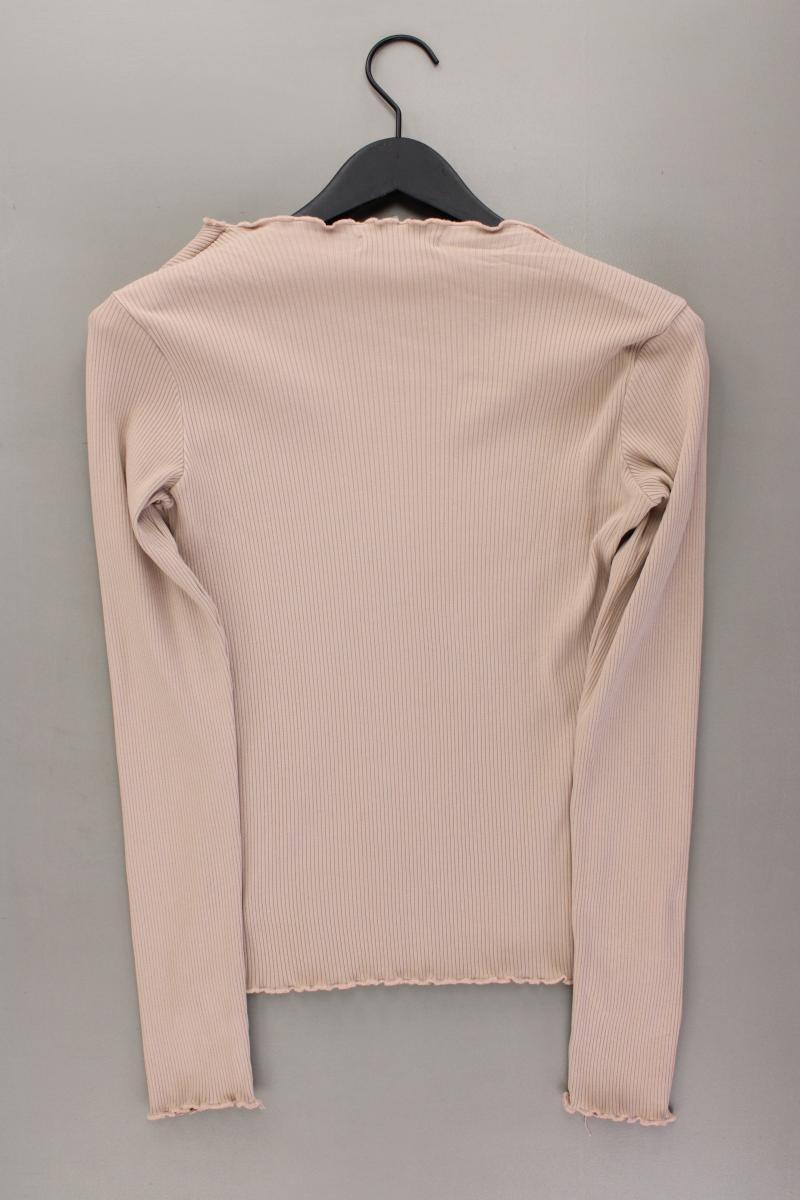 NA-KD Longsleeve-Shirt Gr. 42 Langarm creme