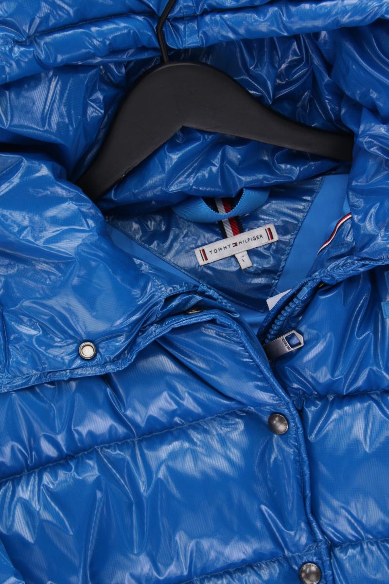 Tommy Hilfiger Daunenjacke Gr. L neuwertig blau aus Polyamid