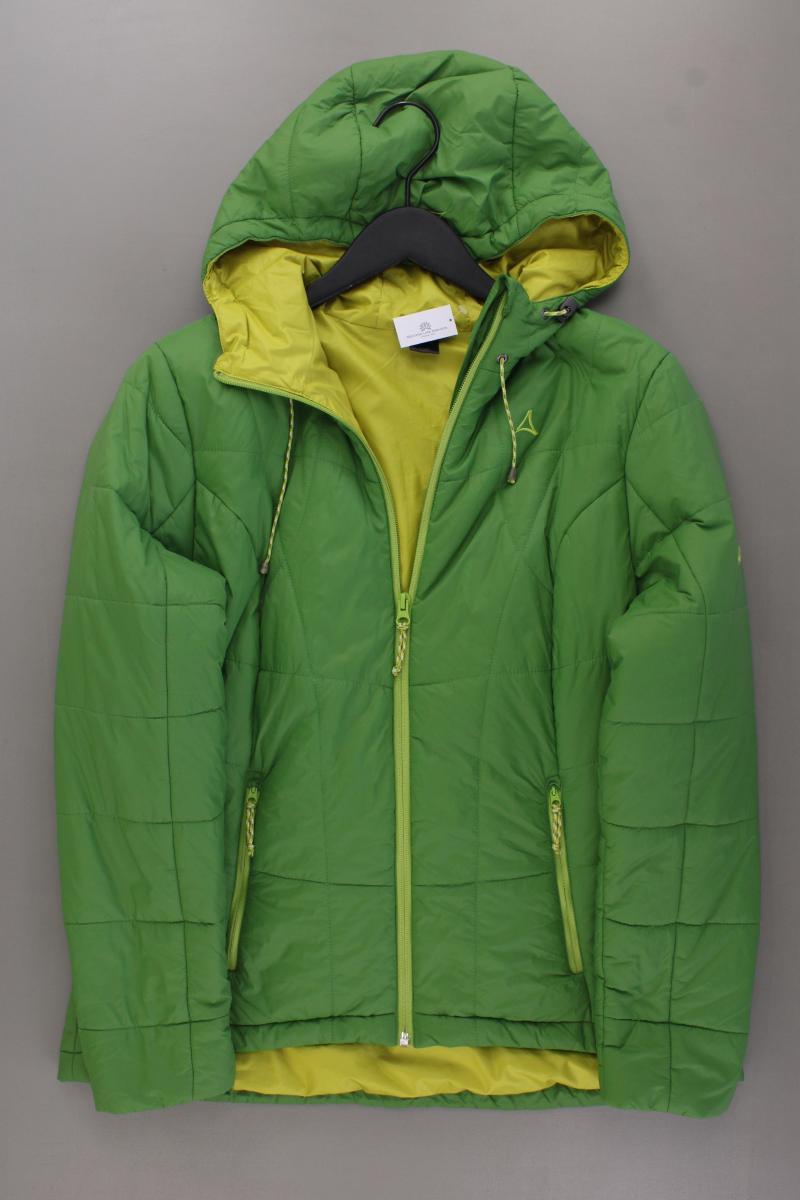 Schöffel Kapuzenjacke Gr. 44 grün aus Polyamid