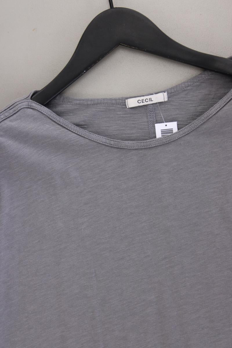 Cecil T-Shirt Gr. XL Kurzarm grau