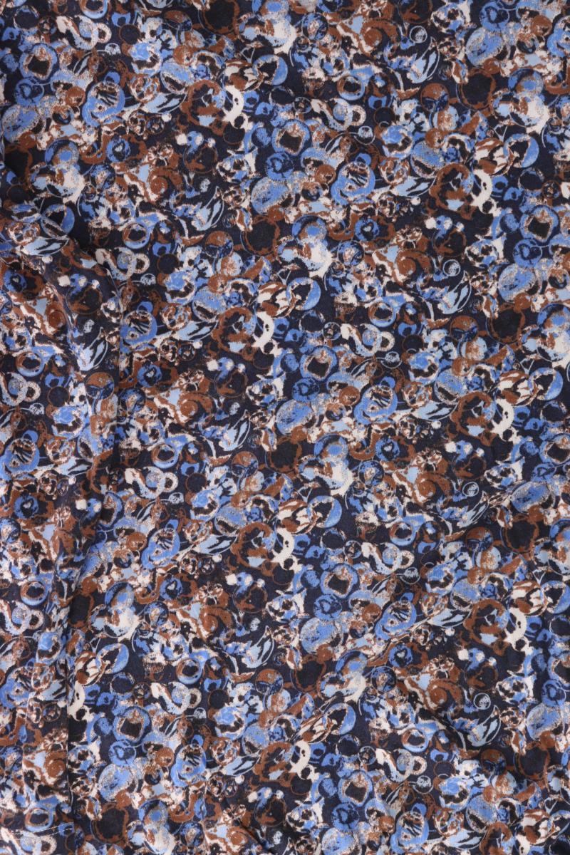 Steilmann Printshirt Gr. 48/50 neu mit Etikett Langarm blau aus Modal