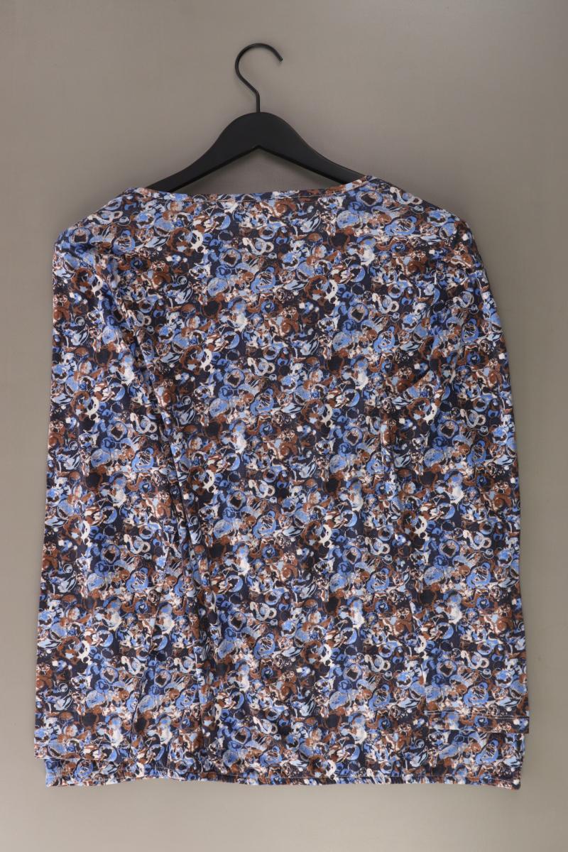 Steilmann Printshirt Gr. 48/50 neu mit Etikett Langarm blau aus Modal