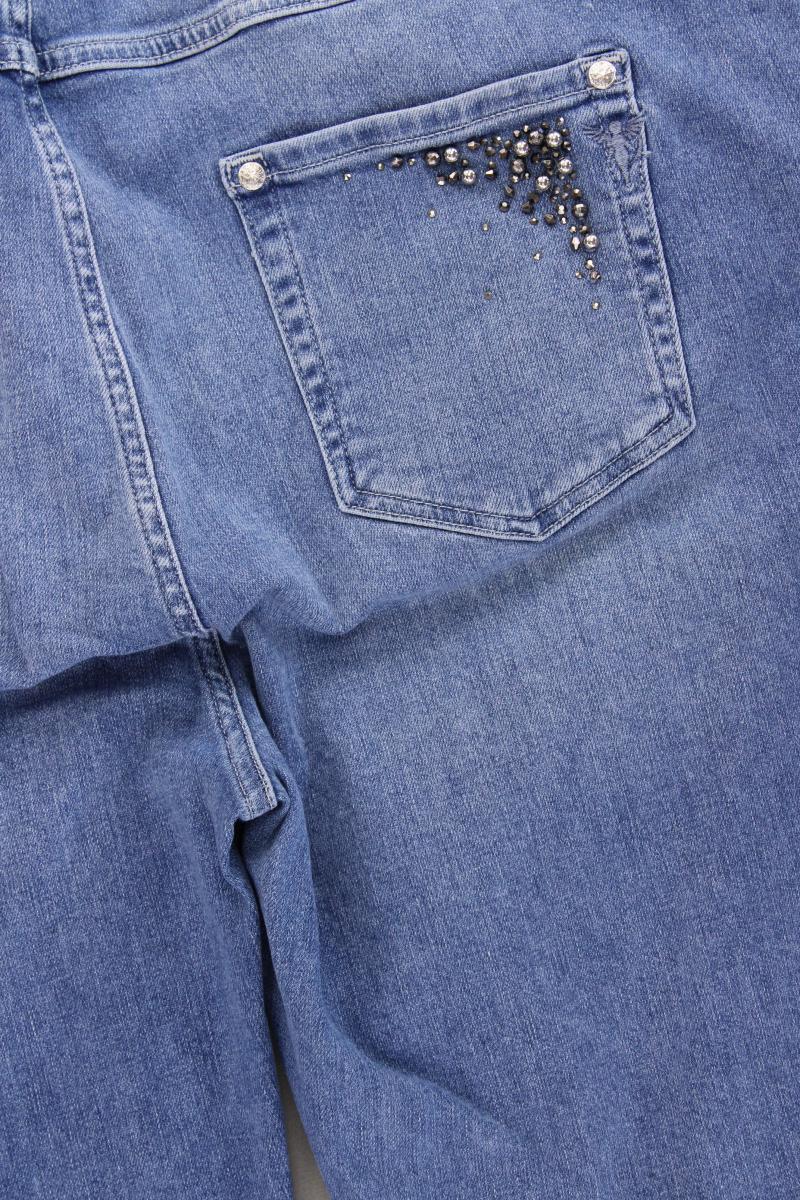 Monari Skinny Jeans Gr. 48 blau