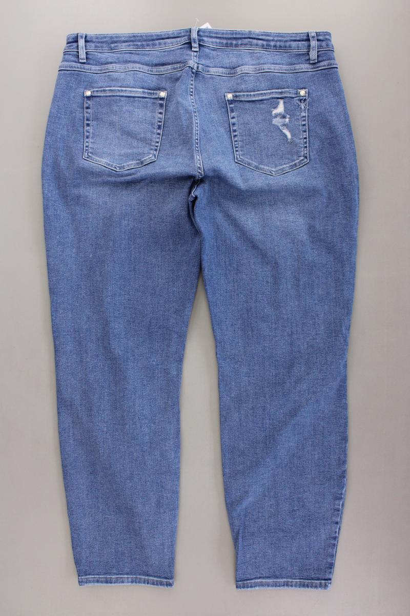 Monari Skinny Jeans Gr. 48 blau