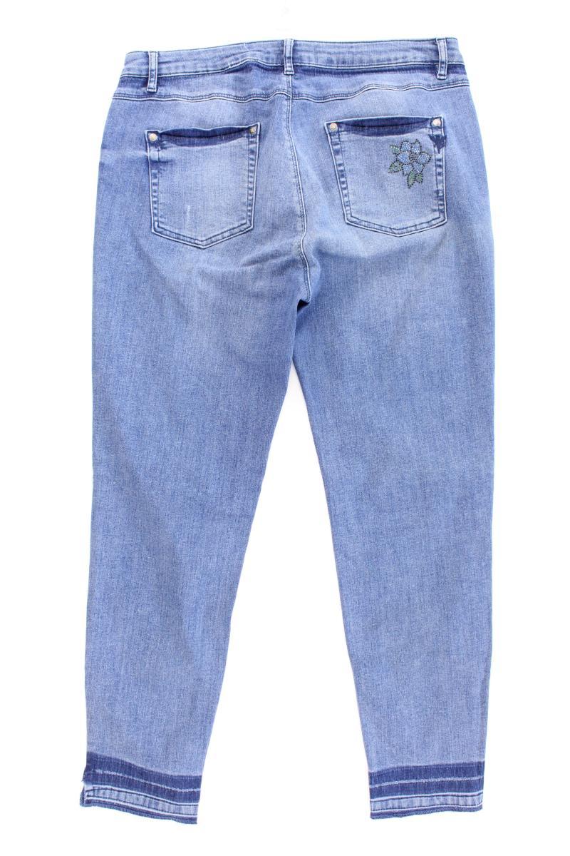 Monari Skinny Jeans Gr. 44 blau