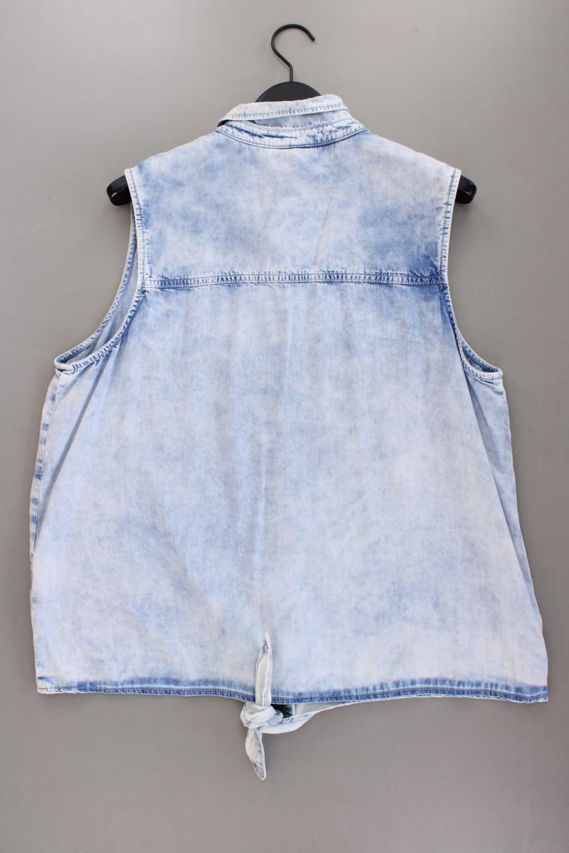 Street One Ärmellose Bluse Gr. 46 blau
