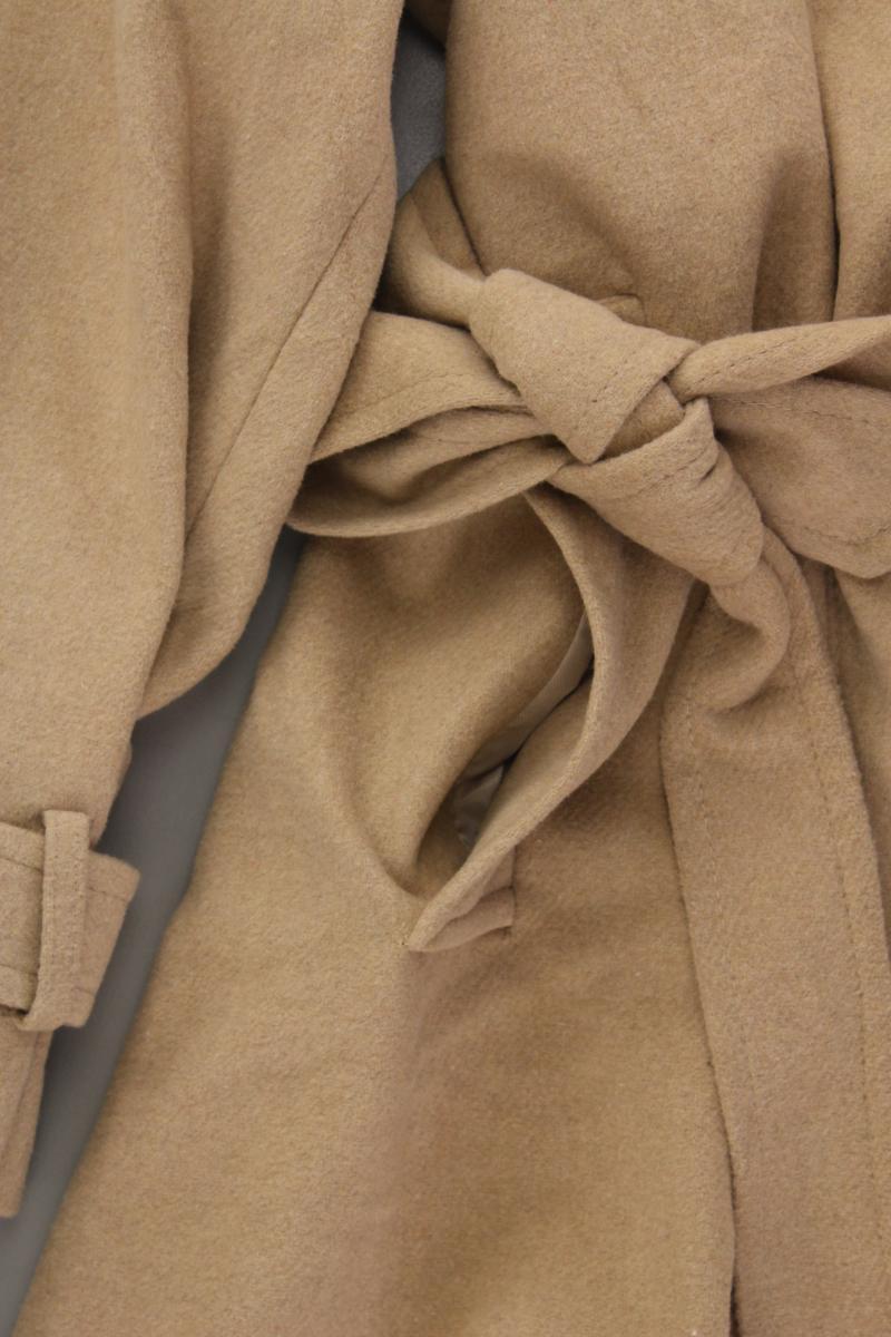 Topshop Wintermantel Gr. 40/42 braun aus Polyester