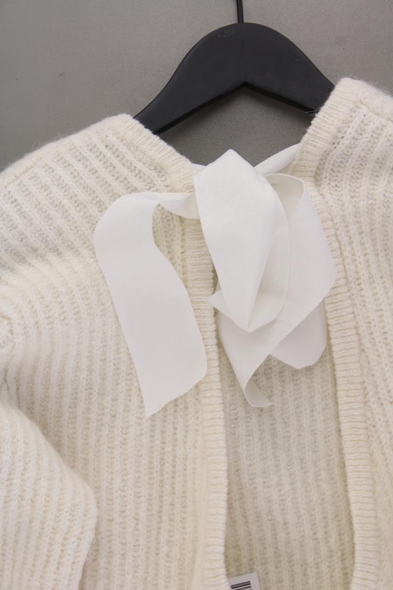 ginatricot Pullover mit Wolle Gr. M creme aus Polyacryl