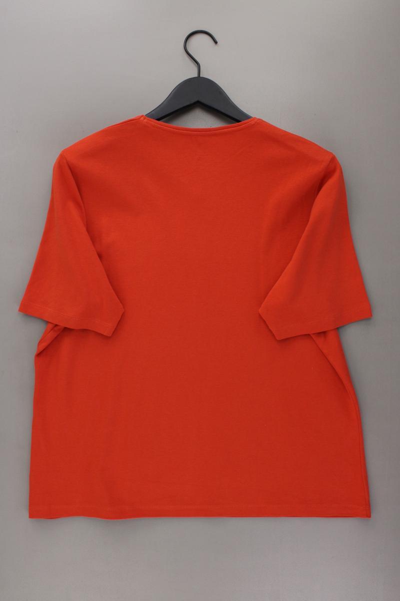 Marco Pecci T-Shirt Gr. 48 Kurzarm orange