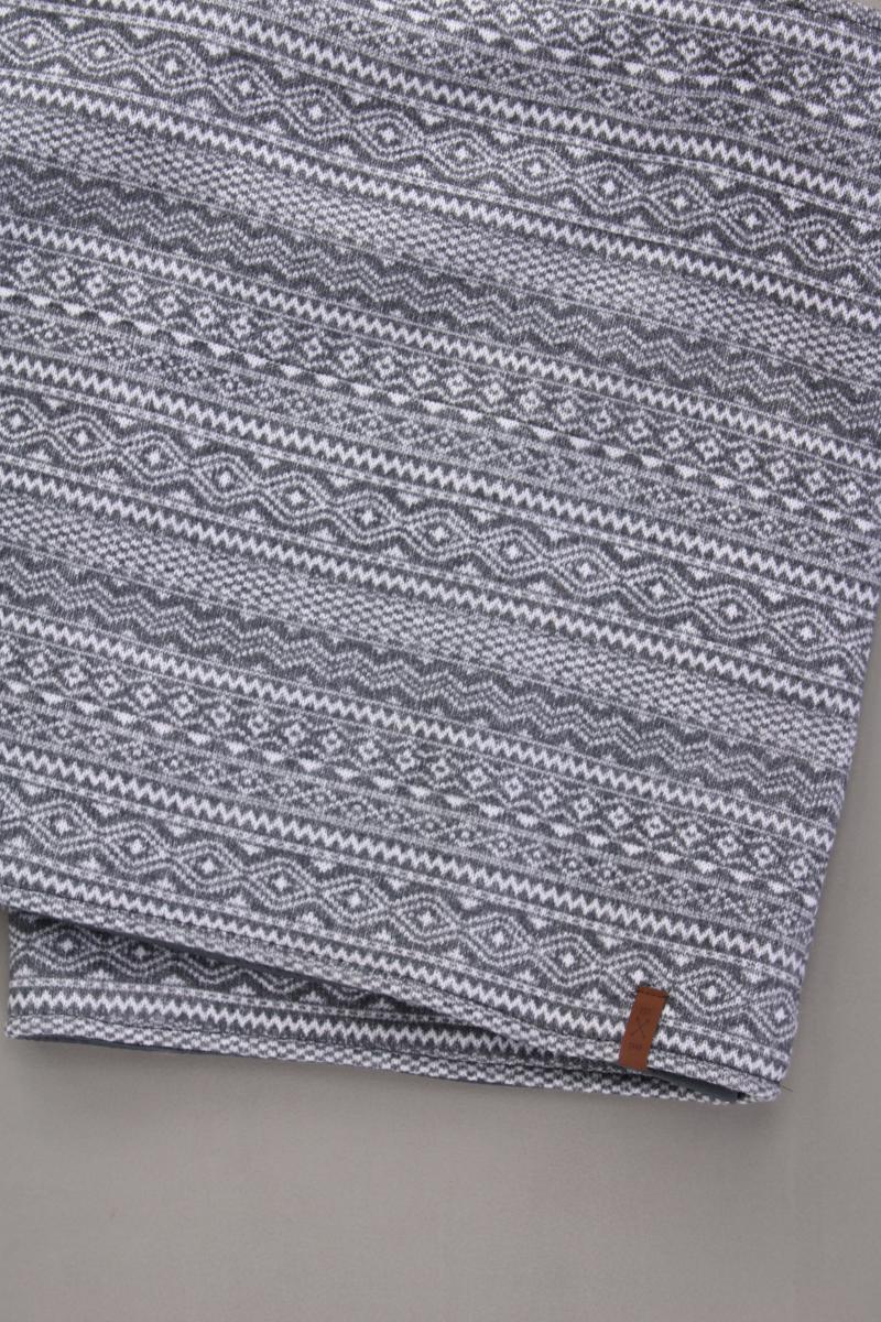 Tchibo Loop mit Faire-Isle-Muster grau aus Polyester