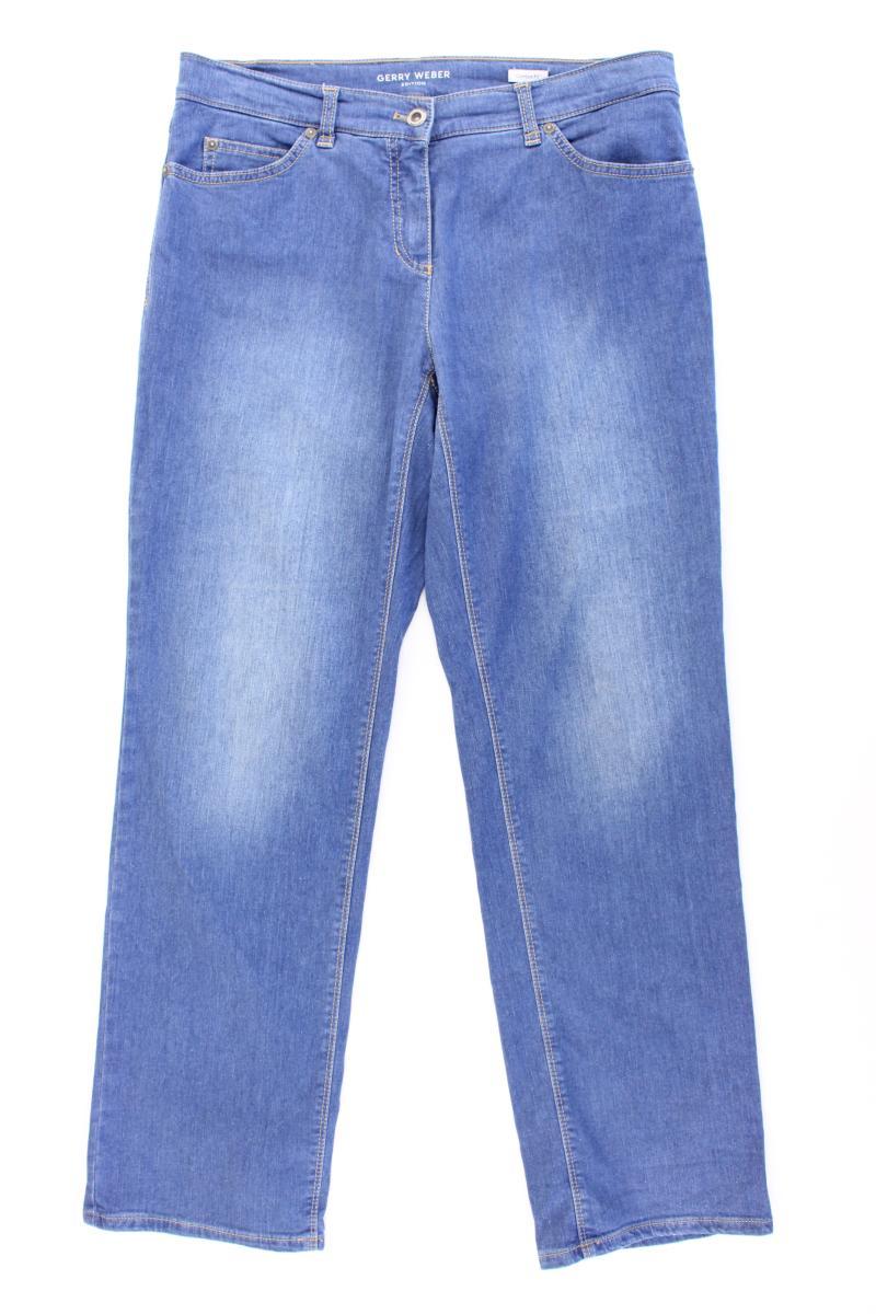 Gerry Weber Straight Jeans Gr. 40 neuwertig blau aus Baumwolle