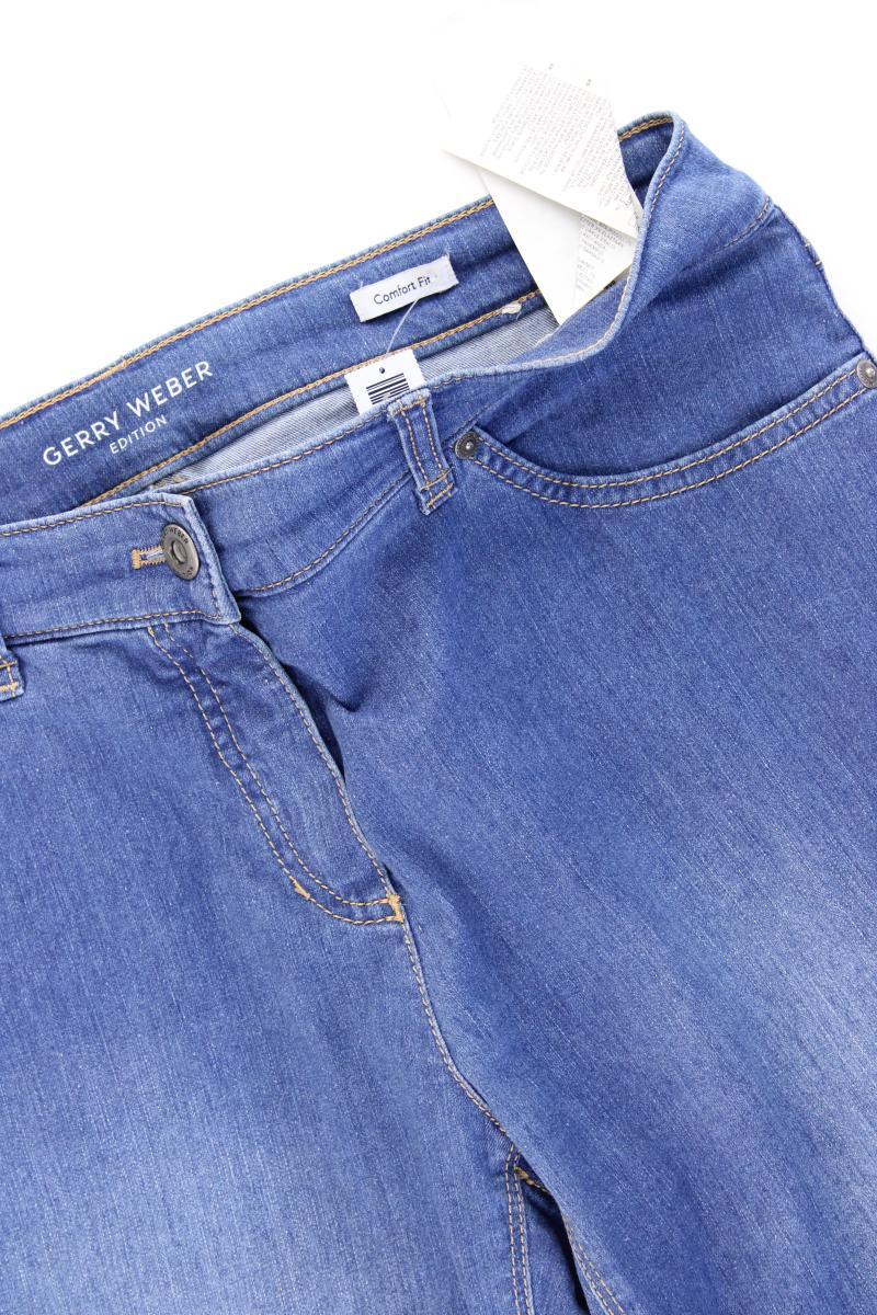 Gerry Weber Straight Jeans Gr. 40 neuwertig blau aus Baumwolle