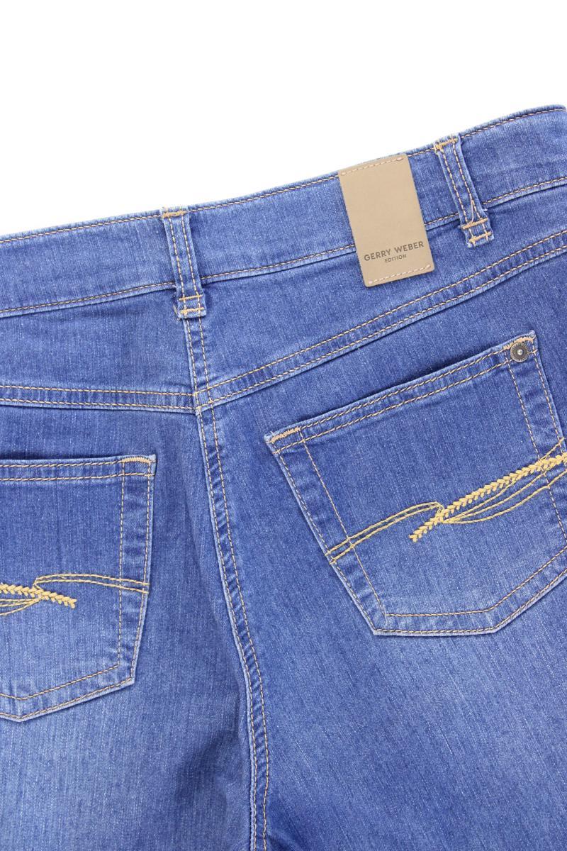Gerry Weber Straight Jeans Gr. 40 neuwertig blau aus Baumwolle