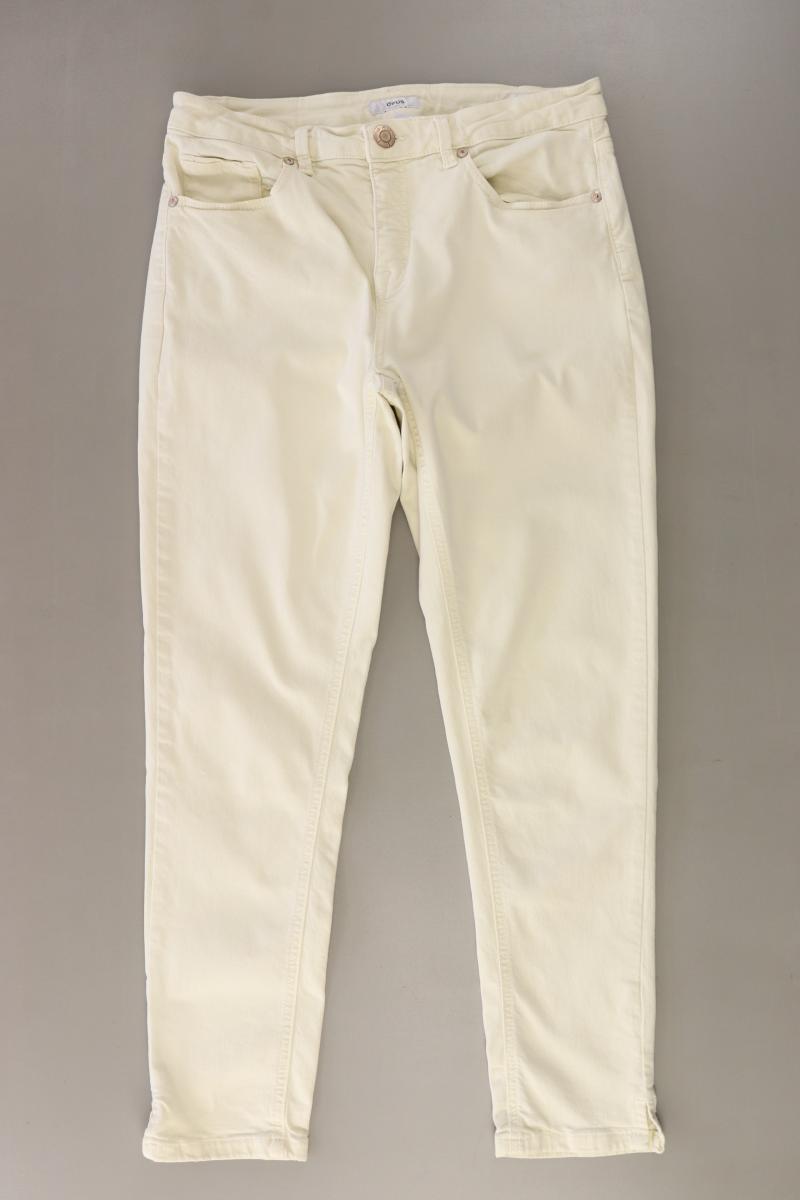 Opus Five-Pocket-Hose Gr. 40 gelb aus Baumwolle