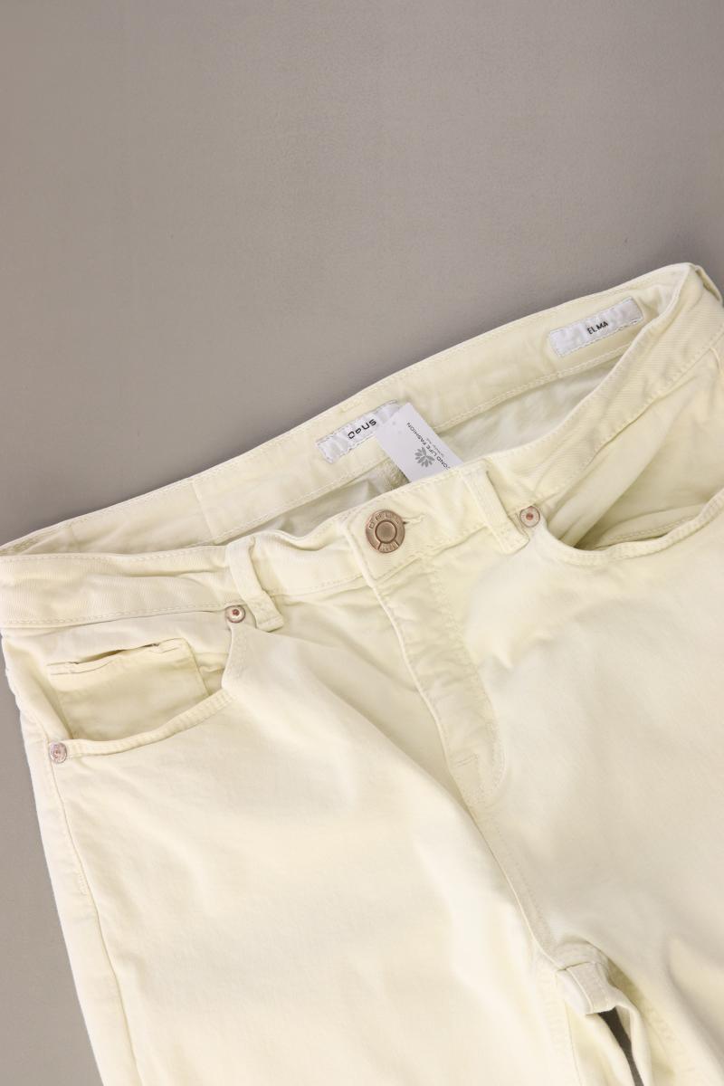 Opus Five-Pocket-Hose Gr. 40 gelb aus Baumwolle