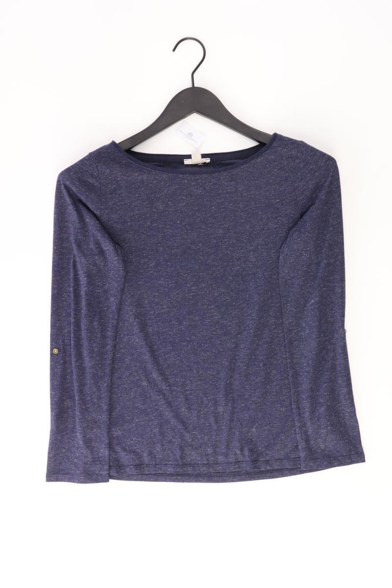 Esprit Longsleeve-Shirt Gr. XS Langarm blau aus Baumwolle