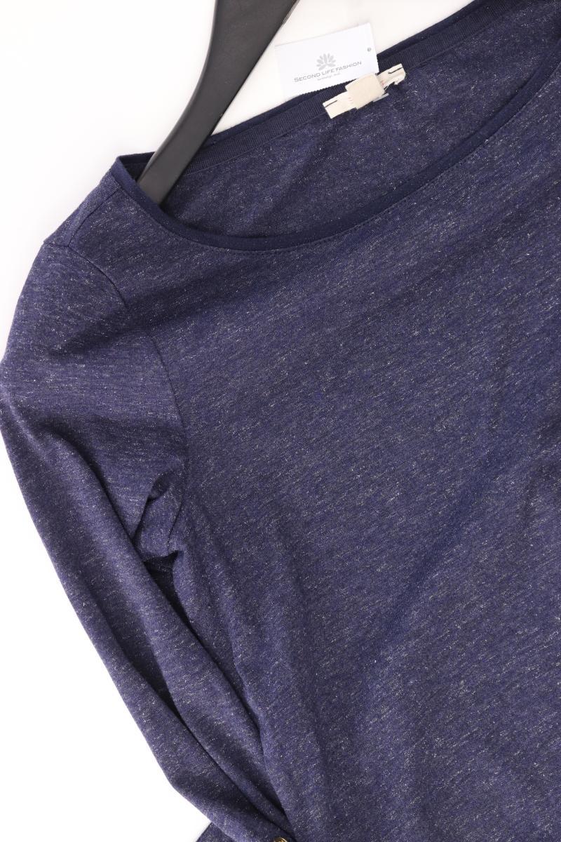 Esprit Longsleeve-Shirt Gr. XS Langarm blau aus Baumwolle