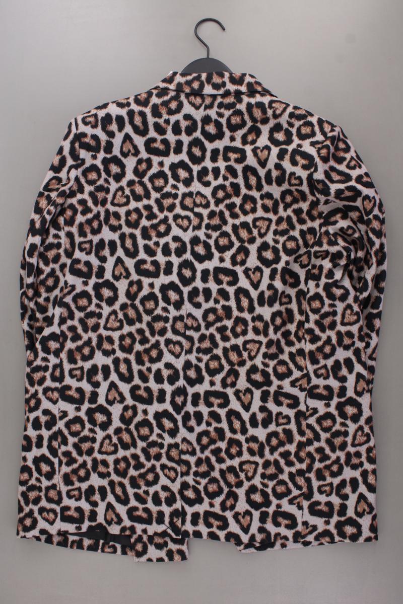 Studio Untold Longblazer Gr. 42/44 mit Tierdruck braun
