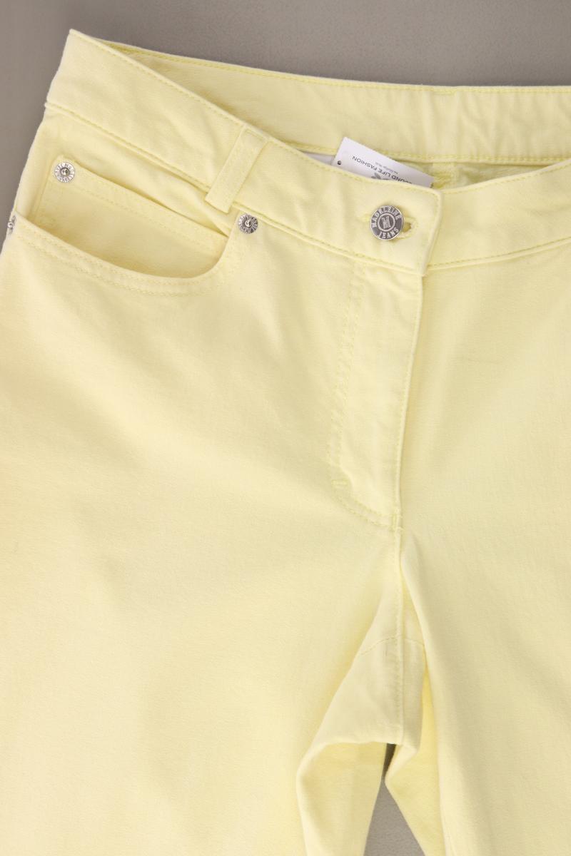 Madeleine Five-Pocket-Hose Gr. US 8 (M) gelb aus Baumwolle