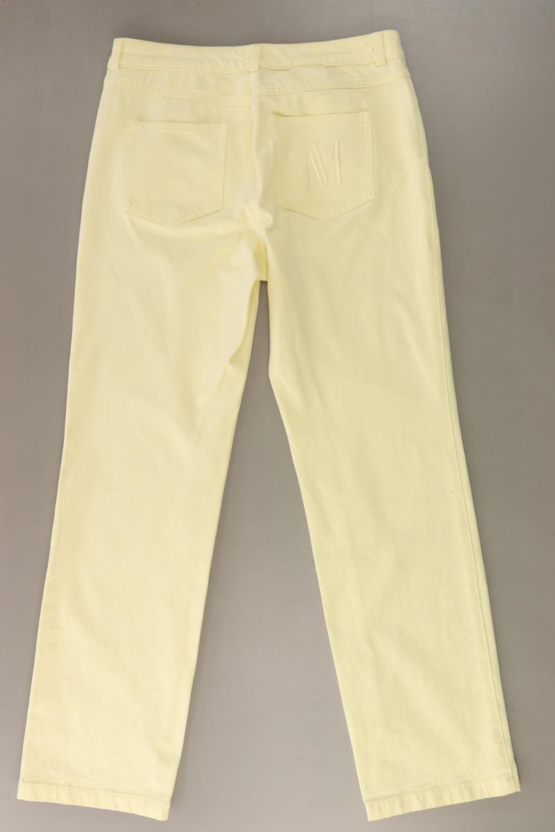 Madeleine Five-Pocket-Hose Gr. US 8 (M) gelb aus Baumwolle