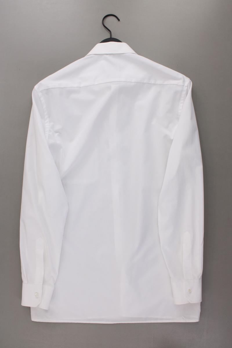 Eterna Langarmhemd für Herren Gr. Hemdgröße 40 weiß aus Baumwolle