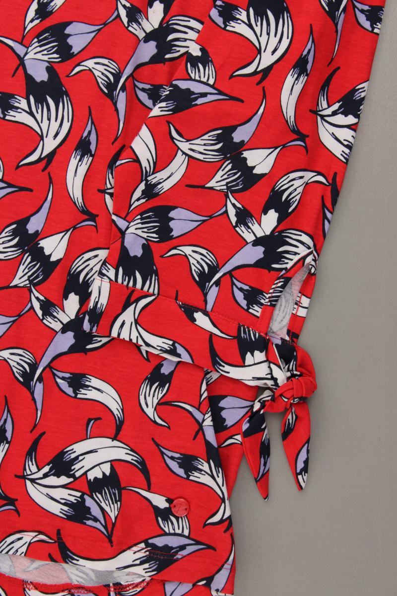 Tom Tailor Printshirt Gr. XL neuwertig 3/4 Ärmel rot aus Baumwolle