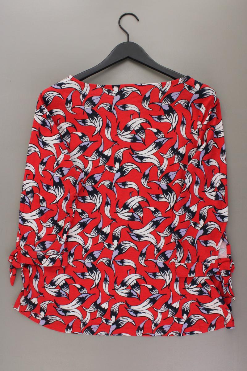 Tom Tailor Printshirt Gr. XL neuwertig 3/4 Ärmel rot aus Baumwolle