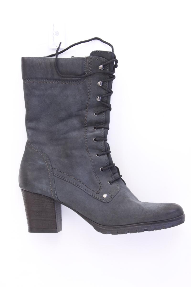 Tamaris High-Heel Stiefel Gr. 39 grau aus Leder