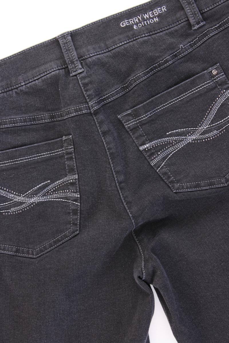 Gerry Weber Straight Jeans Gr. 40 grau aus Baumwolle