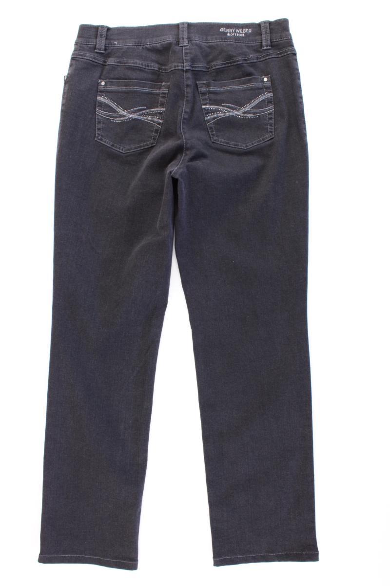 Gerry Weber Straight Jeans Gr. 40 grau aus Baumwolle