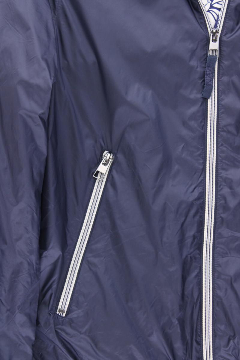 Anna Larssen Kapuzenjacke Gr. 38 blau aus Nylon