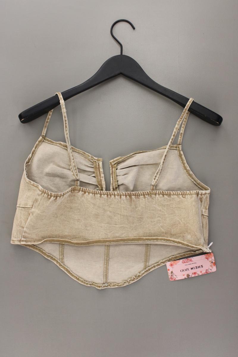 Shein Crop Top Gr. XL neu mit Etikett creme aus Baumwolle
