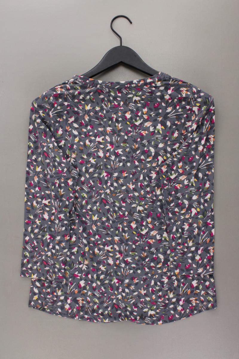 Rabe Printshirt Gr. 40 mit Blumenmuster 3/4 Ärmel mehrfarbig aus Viskose