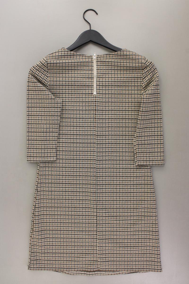 Only Bleistiftkleid Gr. S hahnentritt 3/4 Ärmel braun aus Polyester