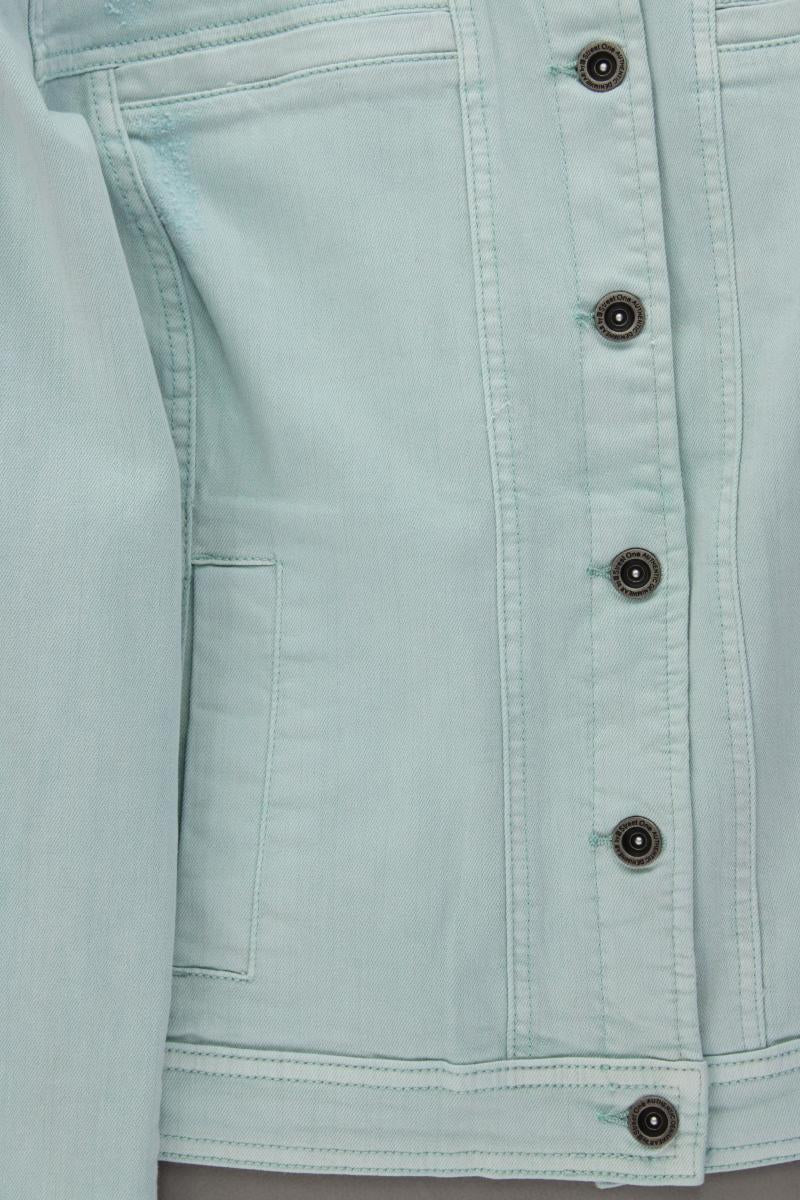 Street One Übergangsjacke Gr. 42 neuwertig blau aus Baumwolle