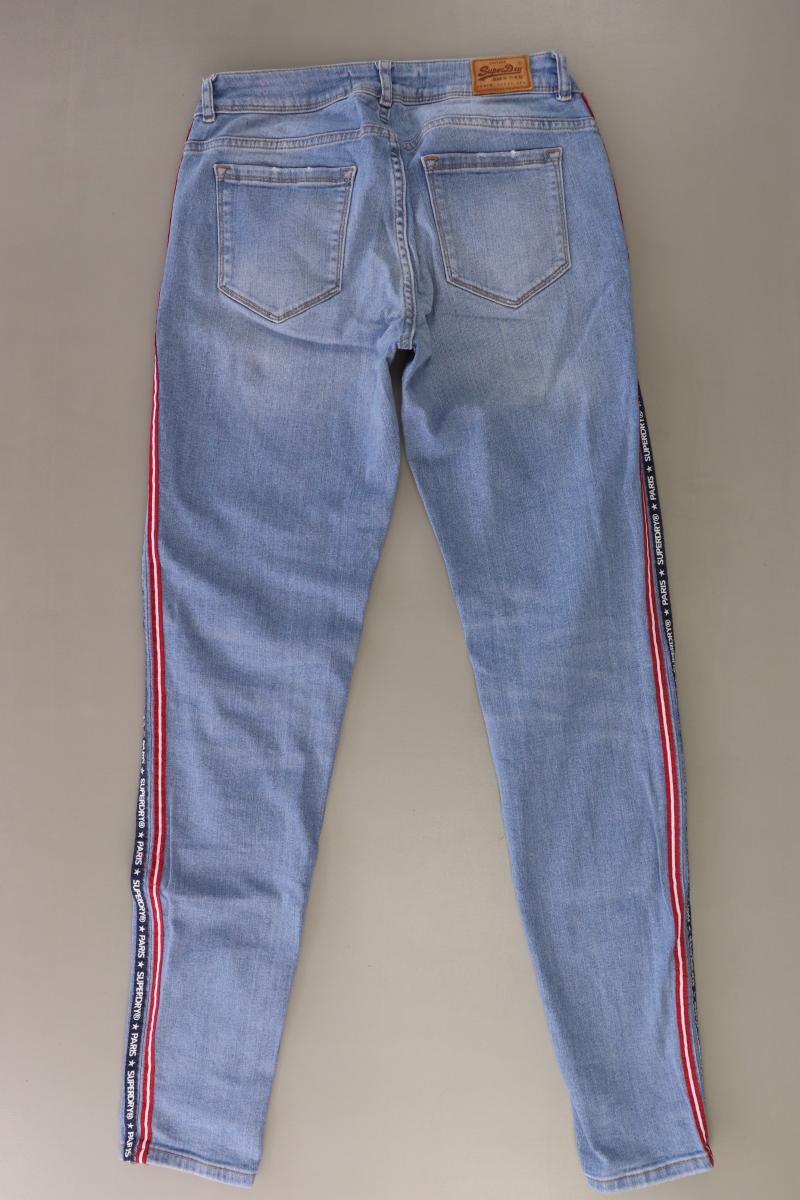 Superdry Skinny Jeans Gr. W29/L32 blau aus Baumwolle
